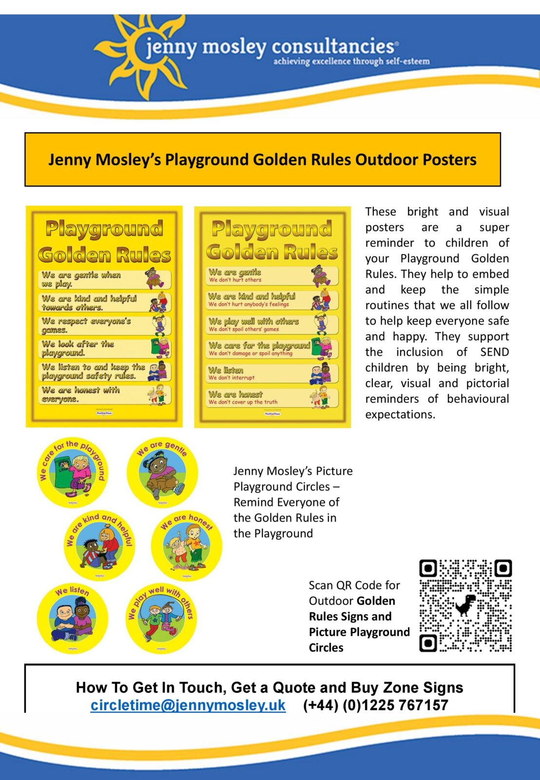 Jenny Mosley Education Training and Resources